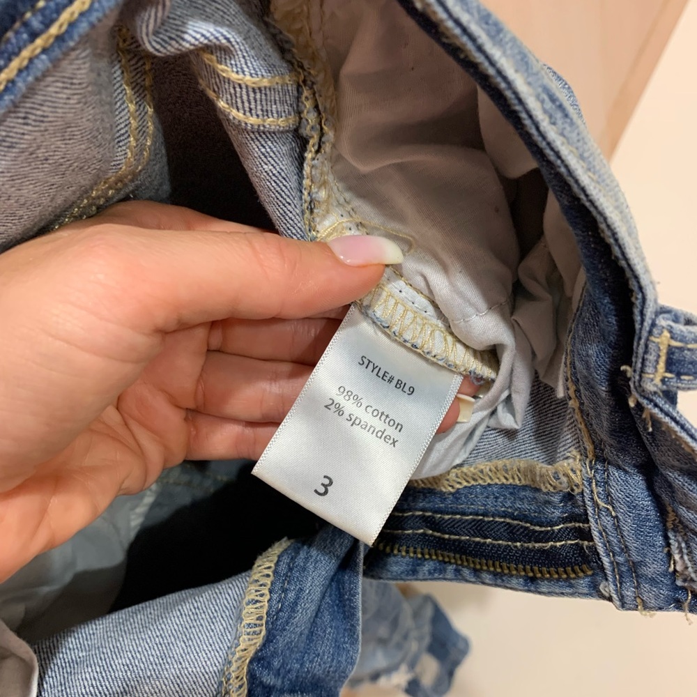DENIM RIPPED JEANS - Picture 5 of 7